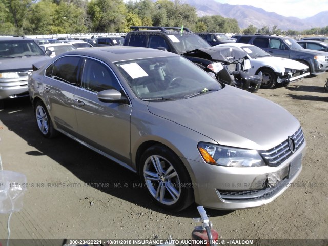 1VWBV7A30FC053104 - 2015 VOLKSWAGEN PASSAT SE GOLD photo 1