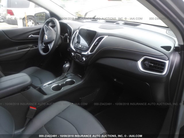 3GNAXWEX8JS580804 - 2018 CHEVROLET EQUINOX PREMIER GRAY photo 5