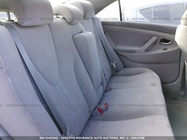 4T4BF3EK1BR137111 - 2011 TOYOTA CAMRY SE/LE/XLE 银色 照片 8