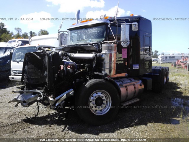 1XKDP4TX8GJ133367 - 2016 KENWORTH T800 T800 BLACK photo 2