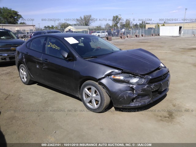 1C3CDFBB8GD684595 - 2016 DODGE DART SXT GRAY photo 1