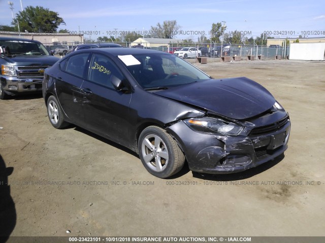 1C3CDFBB8GD684595 - 2016 DODGE DART SXT GRAY photo 6