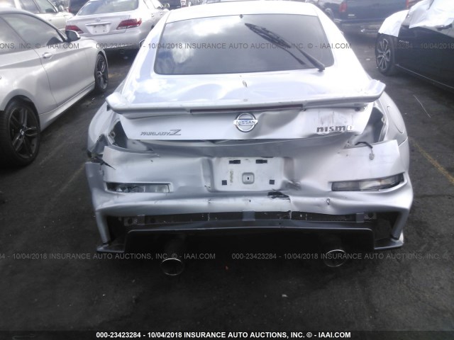 JN1BZ34E18M751640 - 2008 NISSAN 350Z COUPE SILVER photo 6