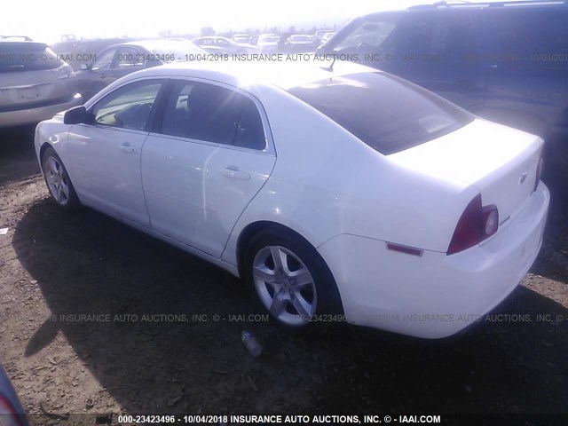1G1ZA5EU0BF238176 - 2011 CHEVROLET MALIBU LS 白色 照片 3