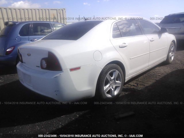 1G1ZA5EU0BF238176 - 2011 CHEVROLET MALIBU LS 白色 照片 4