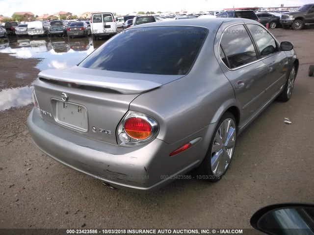 JN1DA31A13T409153 - 2003 NISSAN MAXIMA GLE/SE GRAY photo 4