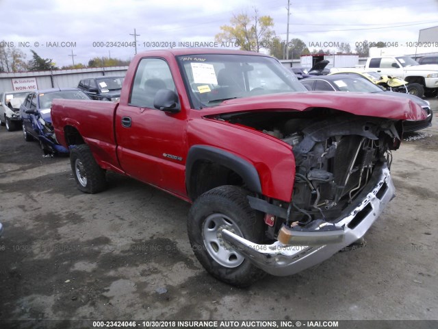 1GCHC24U46E237900 - 2006 CHEVROLET SILVERADO C2500 HEAVY DUTY RED photo 1