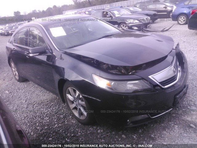 19UUA8F57CA007883 - 2012 ACURA TL BLACK photo 1