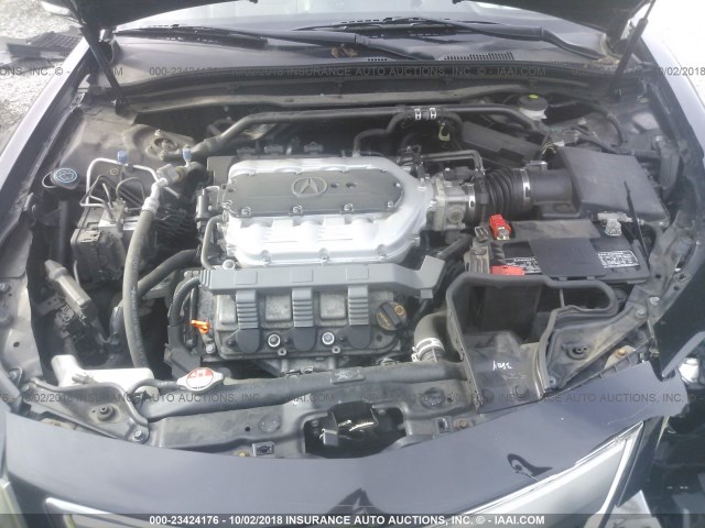 19UUA8F57CA007883 - 2012 ACURA TL BLACK photo 10