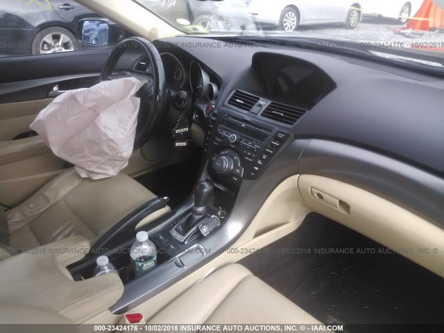 19UUA8F57CA007883 - 2012 ACURA TL BLACK photo 5