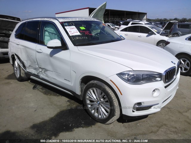 5UXKR0C52G0P32368 - 2016 BMW X5 XDRIVE35I WHITE photo 1