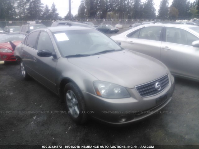 1N4AL11D36N445269 - 2006 NISSAN ALTIMA S/SL BEIGE photo 1