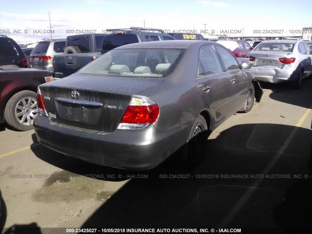 4T1BE32K16U726098 - 2006 TOYOTA CAMRY LE/XLE/SE GRAY photo 4