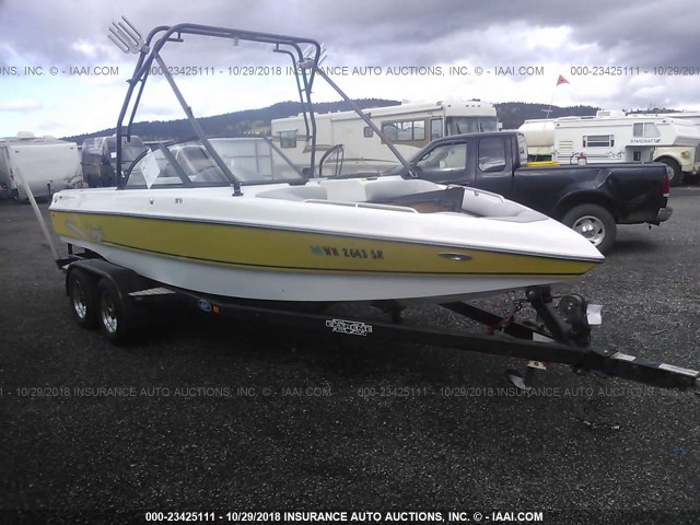 TIXA4565I001 - 2001 TIGE BOAT & TRAILER  WHITE photo 1