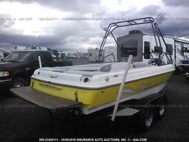 TIXA4565I001 - 2001 TIGE BOAT & TRAILER  WHITE photo 4