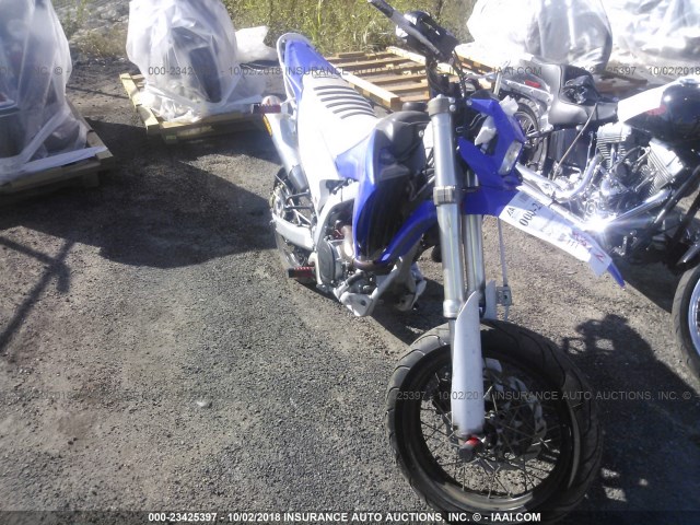 JYADG21E48A002628 - 2008 YAMAHA WR250 R BLUE photo 1