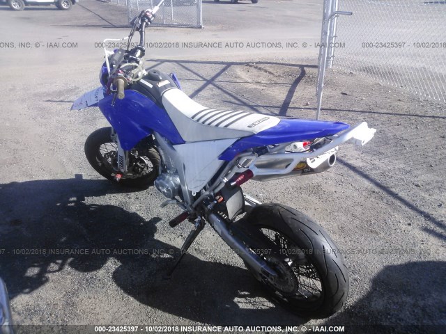 JYADG21E48A002628 - 2008 YAMAHA WR250 R BLUE photo 3