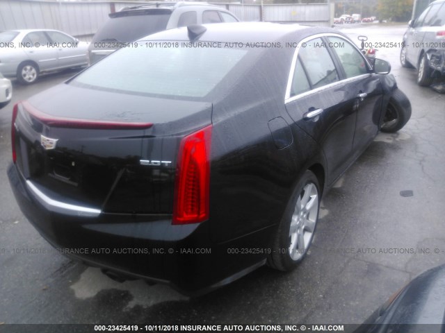 1G6AG5RX9G0103492 - 2016 CADILLAC ATS BLACK photo 4