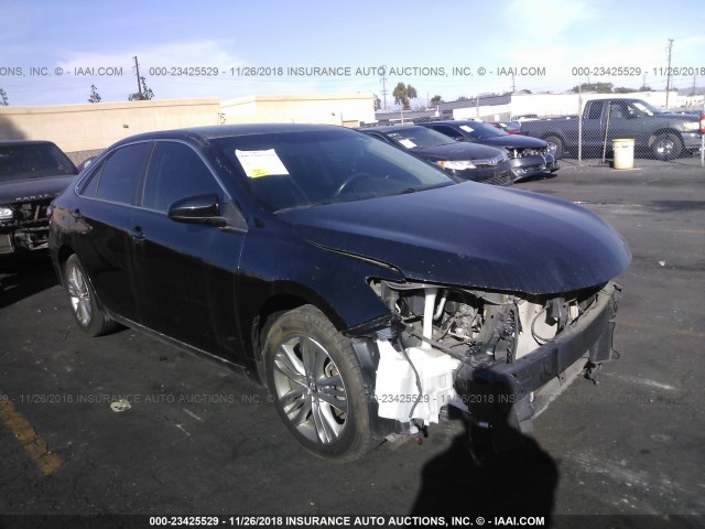 4T1BF1FKXFU089787 - 2015 TOYOTA CAMRY LE/XLE/SE/XSE BLUE photo 1