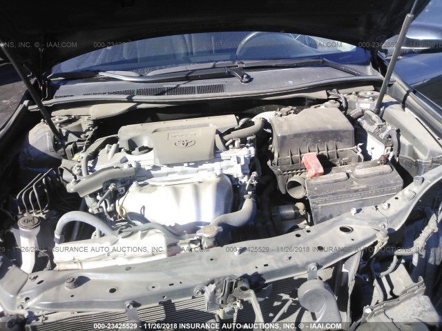 4T1BF1FKXFU089787 - 2015 TOYOTA CAMRY LE/XLE/SE/XSE BLUE photo 10