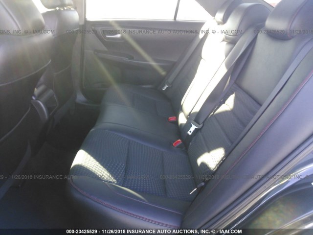 4T1BF1FKXFU089787 - 2015 TOYOTA CAMRY LE/XLE/SE/XSE BLUE photo 8