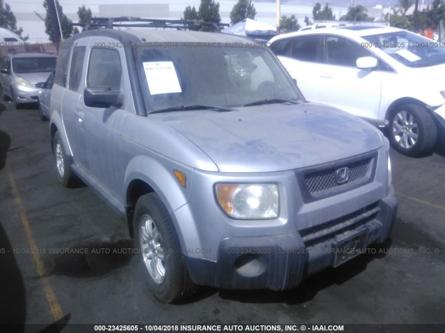 5J6YH17726L007196 - 2006 HONDA ELEMENT EX SILVER photo 1