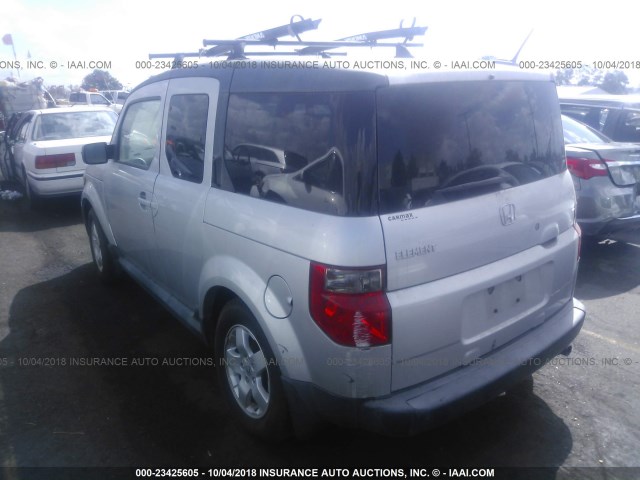 5J6YH17726L007196 - 2006 HONDA ELEMENT EX SILVER photo 3