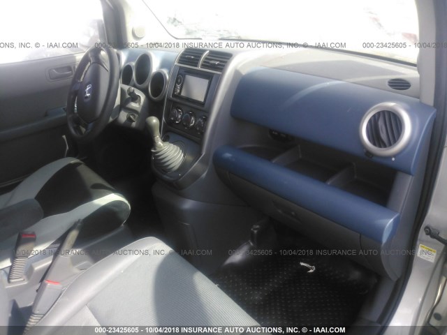 5J6YH17726L007196 - 2006 HONDA ELEMENT EX SILVER photo 5