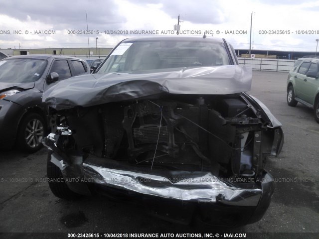 2GCEC13J271541802 - 2007 CHEVROLET SILVERADO C1500 CREW CAB TAN photo 6