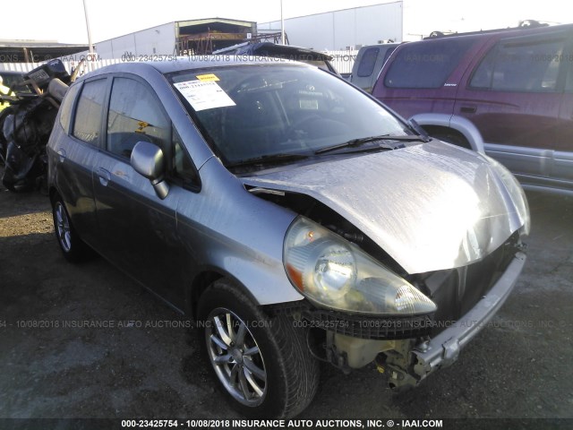 JHMGD37467S018366 - 2007 HONDA FIT GRAY photo 1