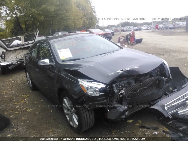 1G11E5SAXDF201568 - 2013 CHEVROLET MALIBU 2LT GRAY photo 1