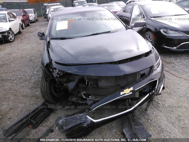 1G1ZC5STXGF211502 - 2016 CHEVROLET MALIBU LS BLACK photo 6