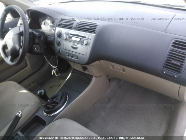 JHMES95613S025479 - 2003 HONDA CIVIC HYBRID WHITE photo 5