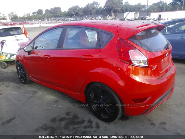 3FADP4GX1GM104422 - 2016 FORD FIESTA ST RED photo 3