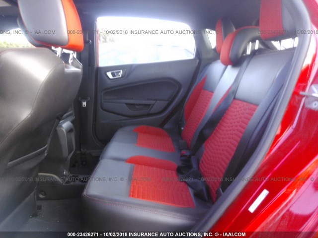 3FADP4GX1GM104422 - 2016 FORD FIESTA ST RED photo 8