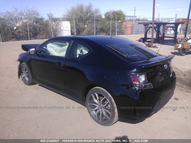 JTKJF5C77GJ023670 - 2016 TOYOTA SCION TC 黑色 照片 3