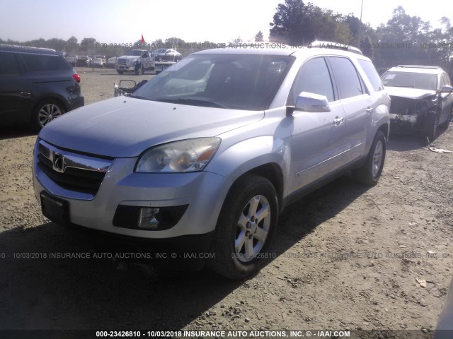 5GZEV23D69J133174 - 2009 SATURN OUTLOOK XR SILVER photo 2