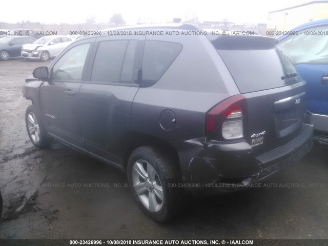 1C4NJDBB8HD154310 - 2017 JEEP COMPASS SPORT GRAY photo 3