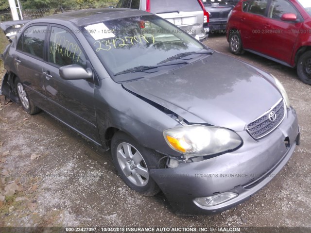 2T1BR32E85C457709 - 2005 TOYOTA COROLLA CE/LE/S GRAY photo 1