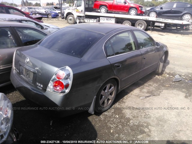 1N4AL11D56C242329 - 2006 NISSAN ALTIMA S/SL GRAY photo 4