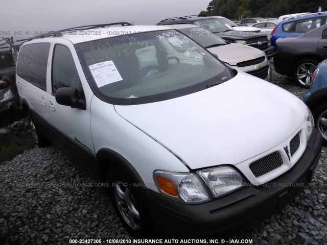 1GMDX03E0YD178706 - 2000 PONTIAC MONTANA WHITE photo 1