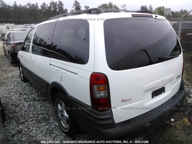 1GMDX03E0YD178706 - 2000 PONTIAC MONTANA WHITE photo 3