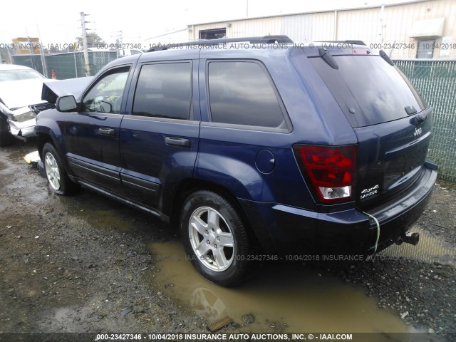 1J4GR48K96C261226 - 2006 JEEP GRAND CHEROKEE LAREDO/COLUMBIA/FREEDOM BLUE photo 3