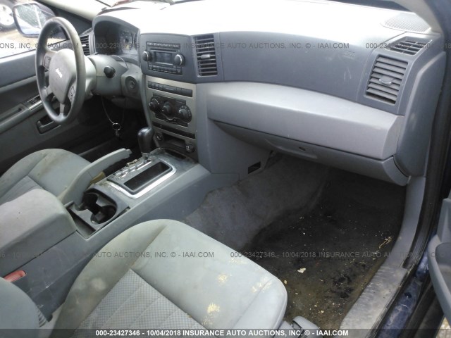 1J4GR48K96C261226 - 2006 JEEP GRAND CHEROKEE LAREDO/COLUMBIA/FREEDOM BLUE photo 5