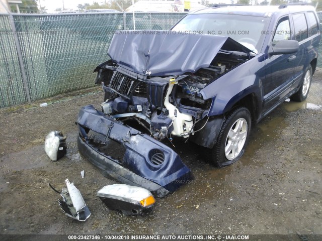 1J4GR48K96C261226 - 2006 JEEP GRAND CHEROKEE LAREDO/COLUMBIA/FREEDOM BLUE photo 6
