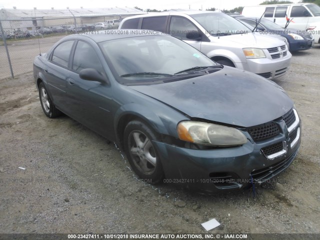 1B3EL46X36N105847 - 2006 DODGE STRATUS SXT TURQUOISE photo 1