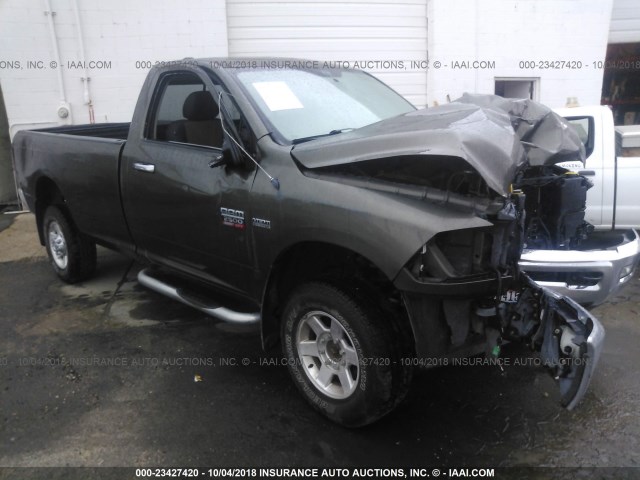 3C6LD5BT3CG219080 - 2012 DODGE RAM 2500 SLT GREEN photo 1