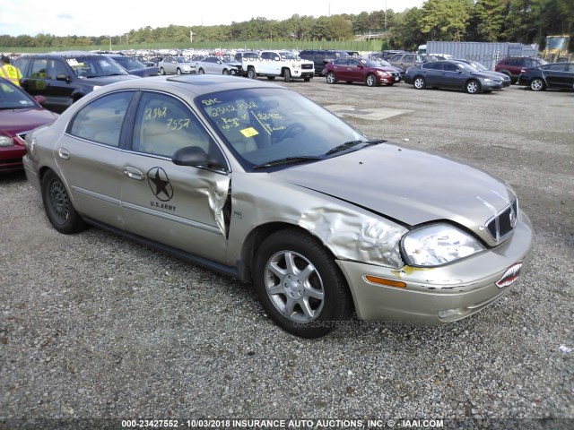 1MEFM55S6YG604272 - 2000 MERCURY SABLE LS PREMIUM GOLD photo 1