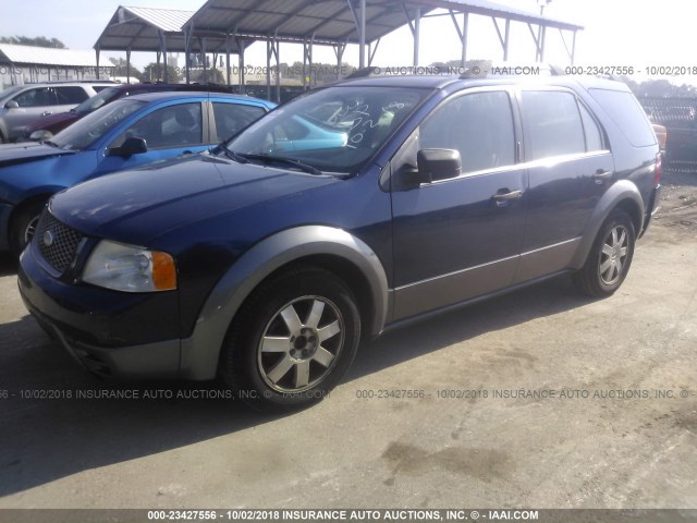 1FMZK011X5GA64386 - 2005 FORD FREESTYLE SE Dark Blue photo 2