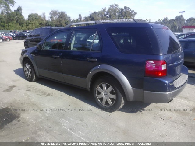 1FMZK011X5GA64386 - 2005 FORD FREESTYLE SE Dark Blue photo 3